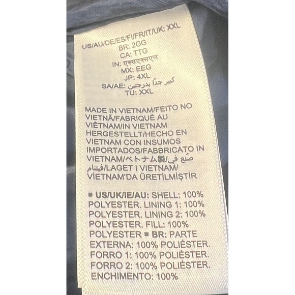 Amazon Essentials Women's Oversized Long Puffer Jacket, Navy, NWT XXL - Picture 14 of 16